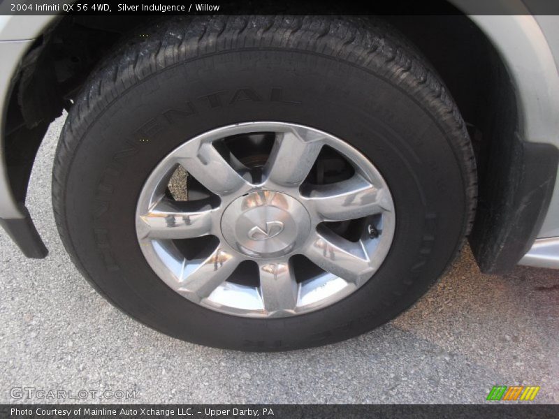 Silver Indulgence / Willow 2004 Infiniti QX 56 4WD