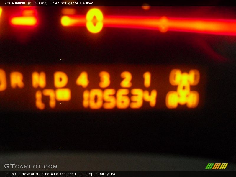 Silver Indulgence / Willow 2004 Infiniti QX 56 4WD