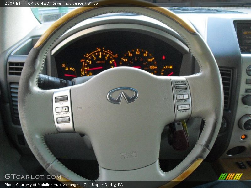 Silver Indulgence / Willow 2004 Infiniti QX 56 4WD