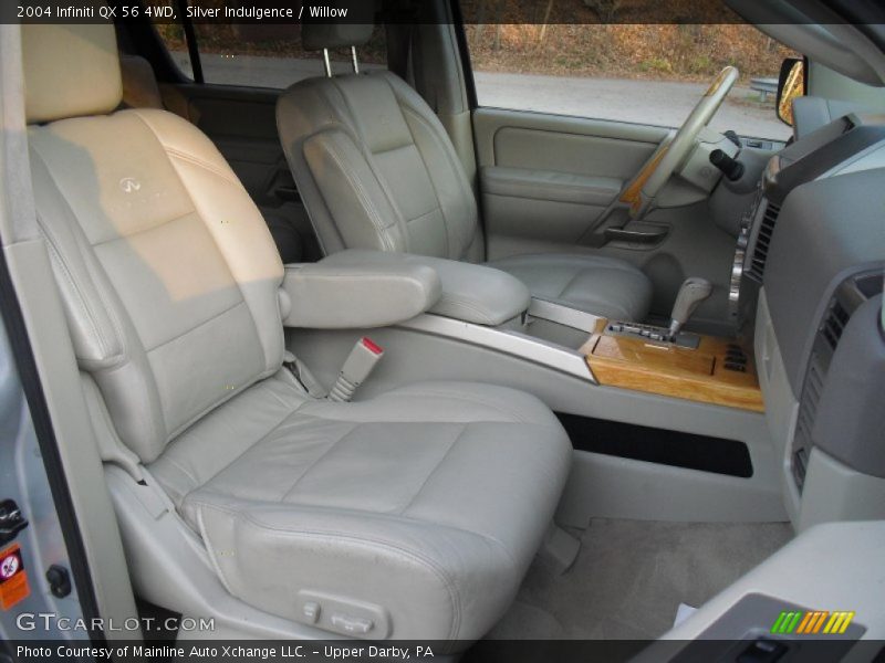  2004 QX 56 4WD Willow Interior