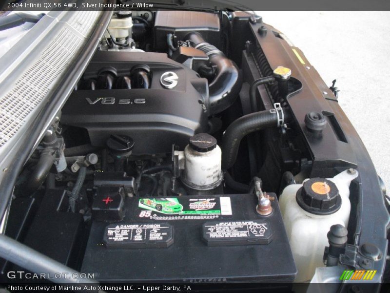 Silver Indulgence / Willow 2004 Infiniti QX 56 4WD