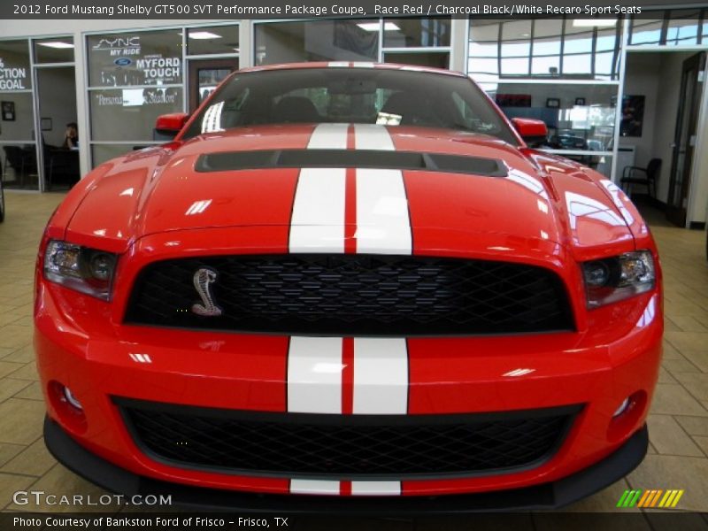  2012 Mustang Shelby GT500 SVT Performance Package Coupe Race Red