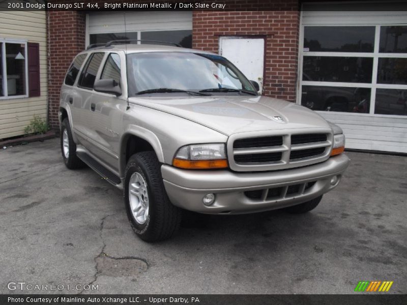 Bright Platinum Metallic / Dark Slate Gray 2001 Dodge Durango SLT 4x4