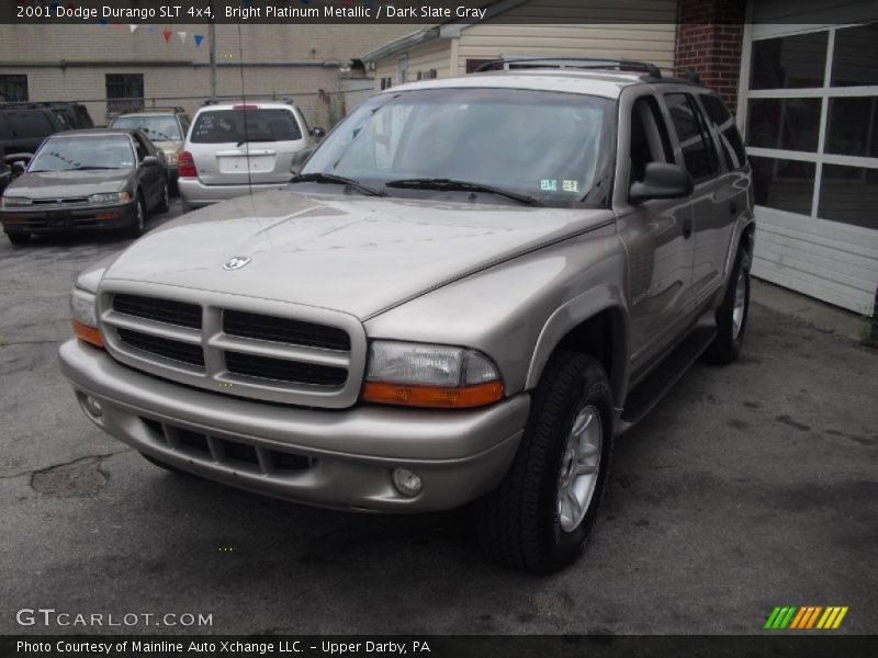 Bright Platinum Metallic / Dark Slate Gray 2001 Dodge Durango SLT 4x4