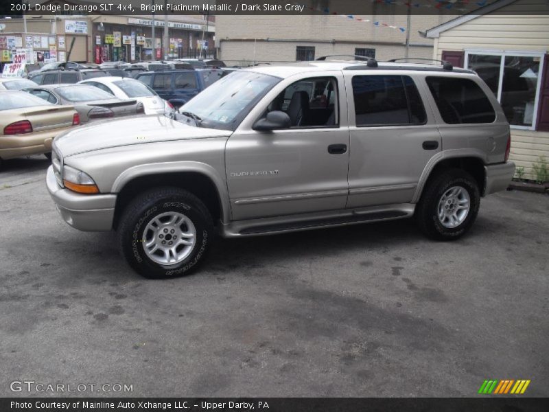 Bright Platinum Metallic / Dark Slate Gray 2001 Dodge Durango SLT 4x4