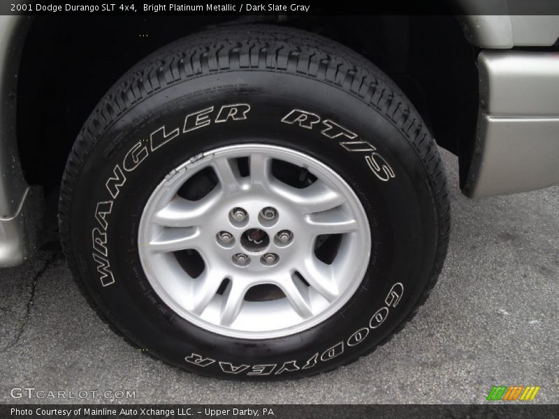 Bright Platinum Metallic / Dark Slate Gray 2001 Dodge Durango SLT 4x4