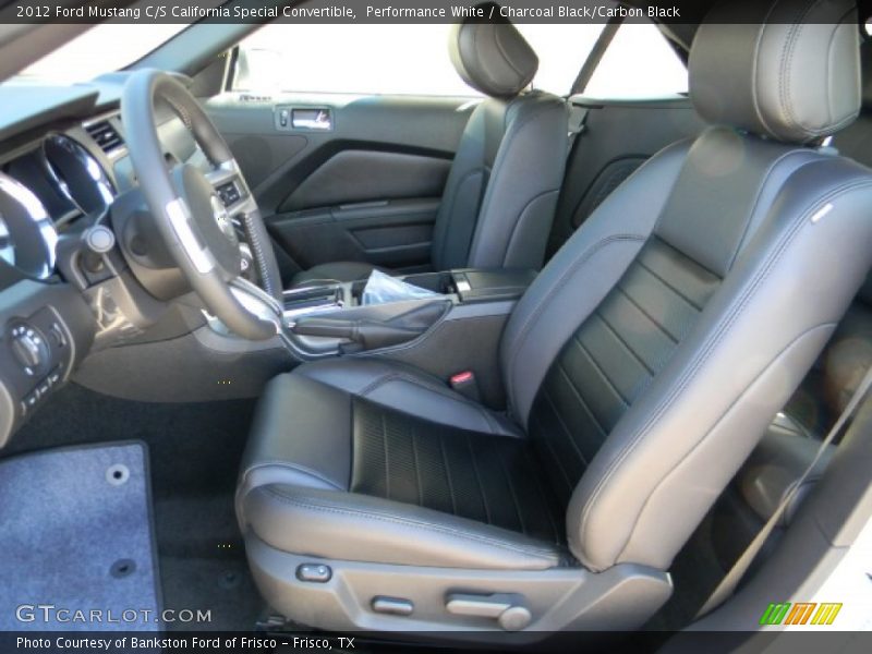  2012 Mustang C/S California Special Convertible Charcoal Black/Carbon Black Interior