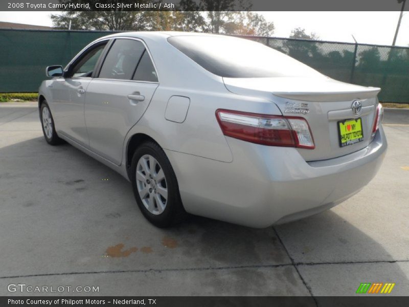 Classic Silver Metallic / Ash 2008 Toyota Camry Hybrid