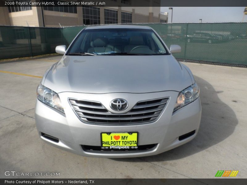 Classic Silver Metallic / Ash 2008 Toyota Camry Hybrid