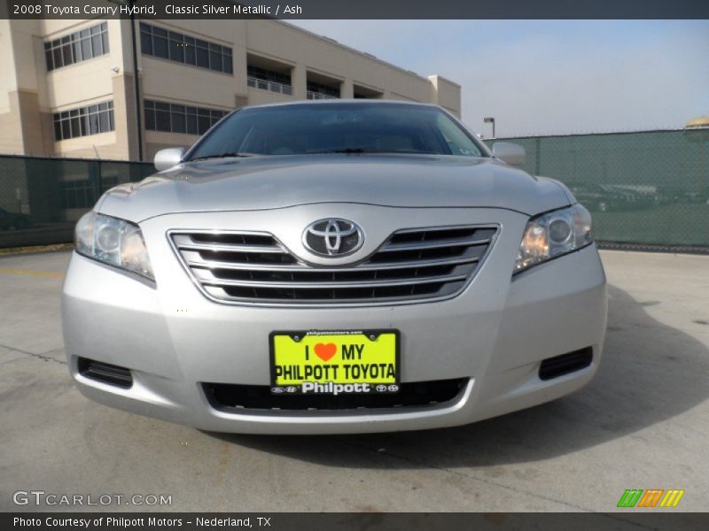 Classic Silver Metallic / Ash 2008 Toyota Camry Hybrid