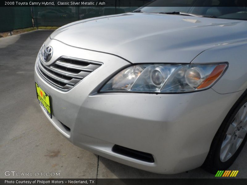 Classic Silver Metallic / Ash 2008 Toyota Camry Hybrid