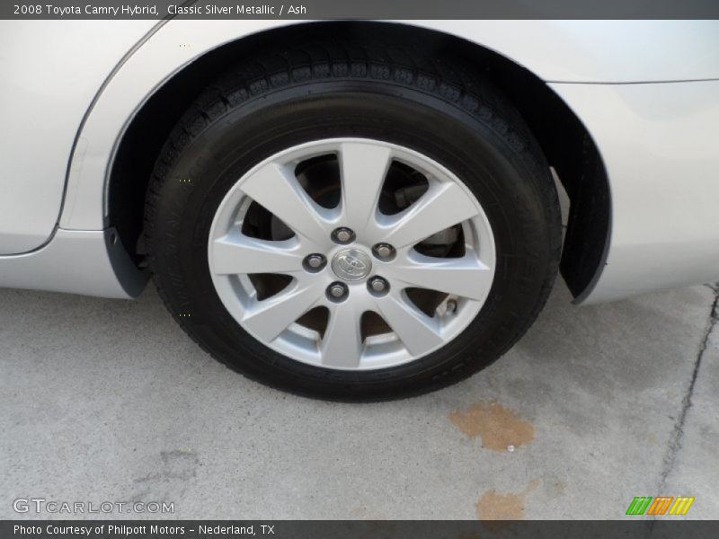 Classic Silver Metallic / Ash 2008 Toyota Camry Hybrid