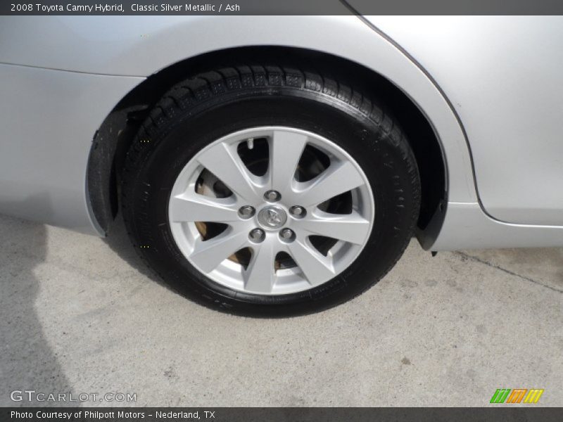 Classic Silver Metallic / Ash 2008 Toyota Camry Hybrid
