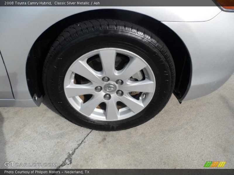 Classic Silver Metallic / Ash 2008 Toyota Camry Hybrid