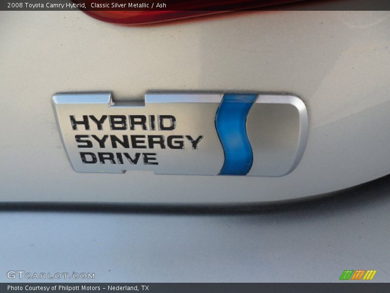 Classic Silver Metallic / Ash 2008 Toyota Camry Hybrid