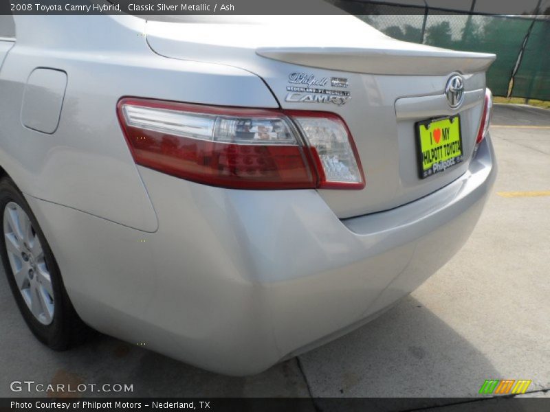 Classic Silver Metallic / Ash 2008 Toyota Camry Hybrid