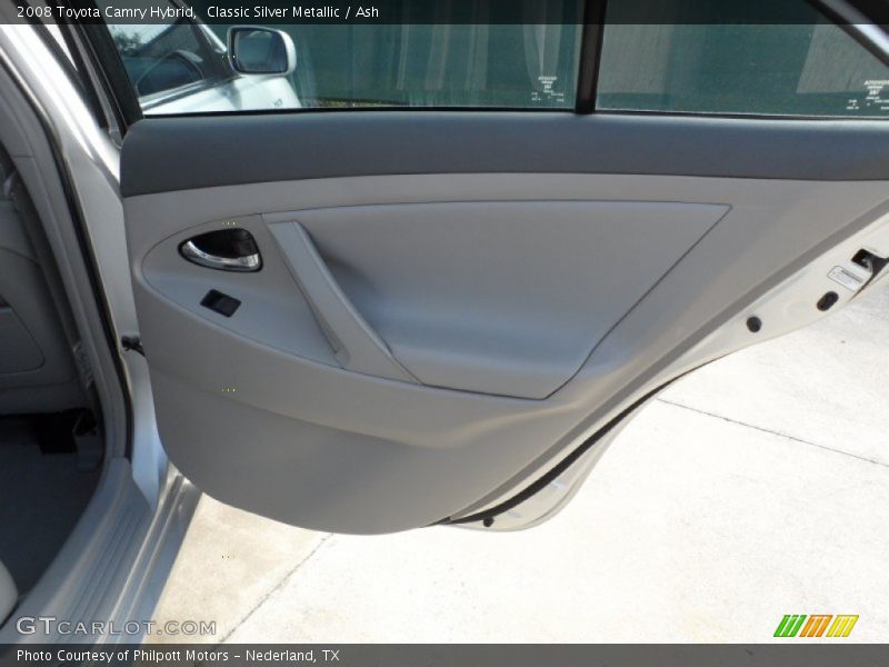Classic Silver Metallic / Ash 2008 Toyota Camry Hybrid