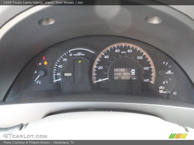 Classic Silver Metallic / Ash 2008 Toyota Camry Hybrid