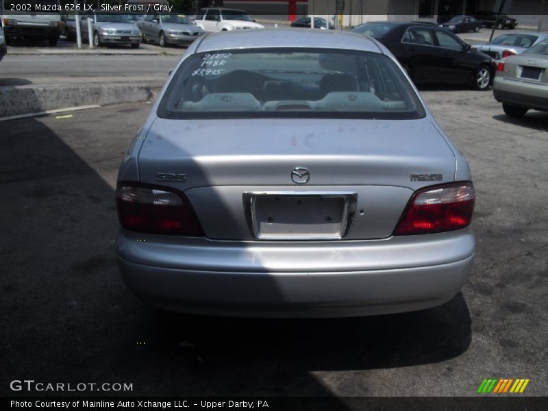 Silver Frost / Gray 2002 Mazda 626 LX