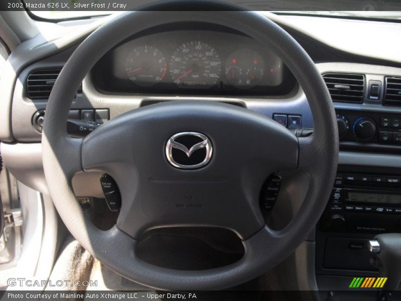 Silver Frost / Gray 2002 Mazda 626 LX
