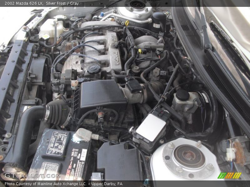 Silver Frost / Gray 2002 Mazda 626 LX