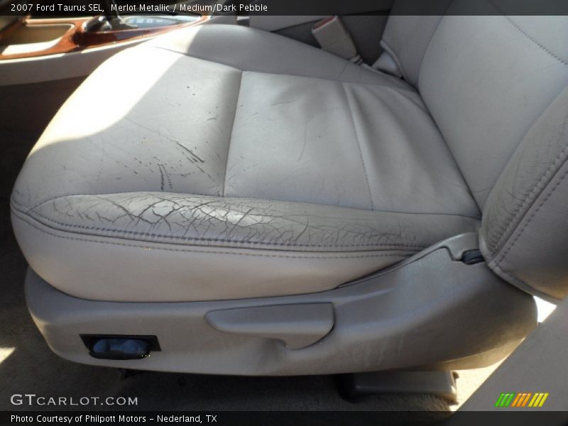 Merlot Metallic / Medium/Dark Pebble 2007 Ford Taurus SEL