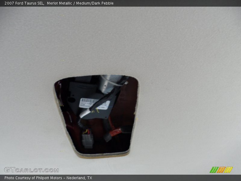 Merlot Metallic / Medium/Dark Pebble 2007 Ford Taurus SEL