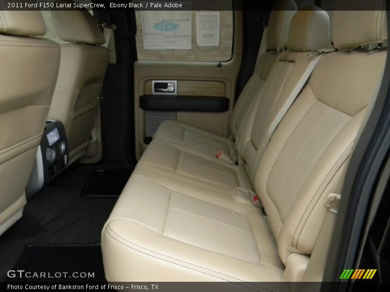 Ebony Black / Pale Adobe 2011 Ford F150 Lariat SuperCrew