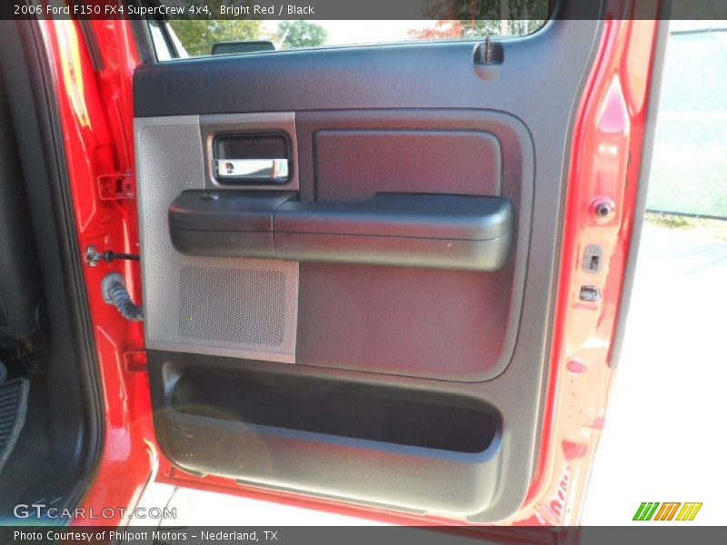 Bright Red / Black 2006 Ford F150 FX4 SuperCrew 4x4