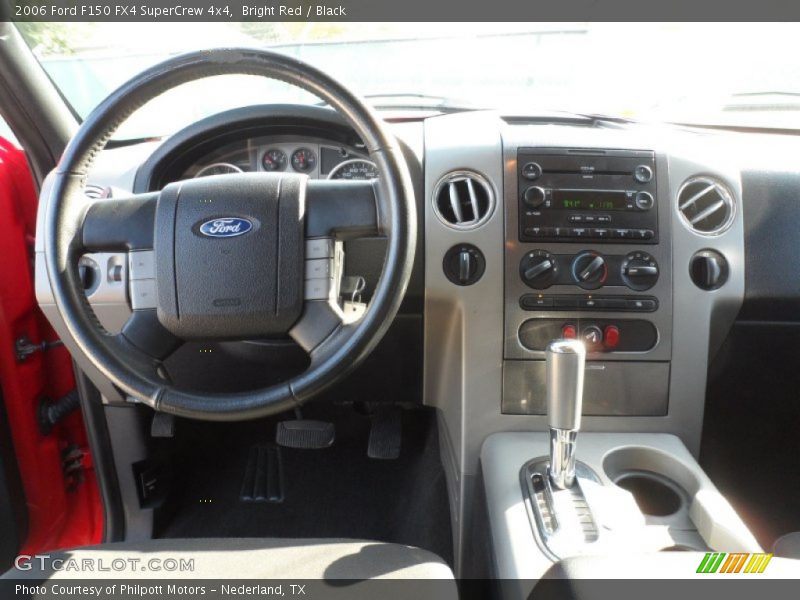 Bright Red / Black 2006 Ford F150 FX4 SuperCrew 4x4