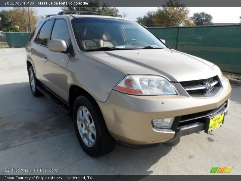 Mesa Beige Metallic / Saddle 2001 Acura MDX