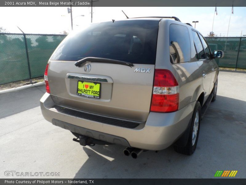 Mesa Beige Metallic / Saddle 2001 Acura MDX