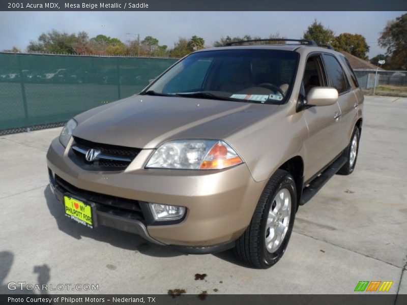 Mesa Beige Metallic / Saddle 2001 Acura MDX