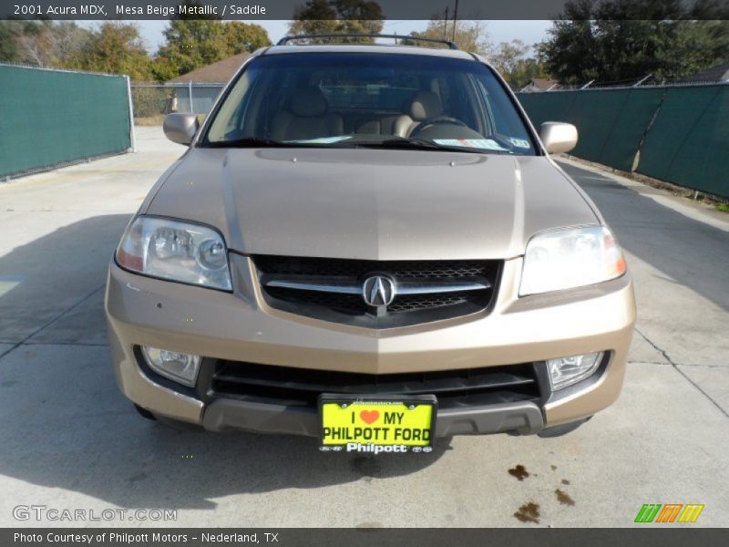 Mesa Beige Metallic / Saddle 2001 Acura MDX