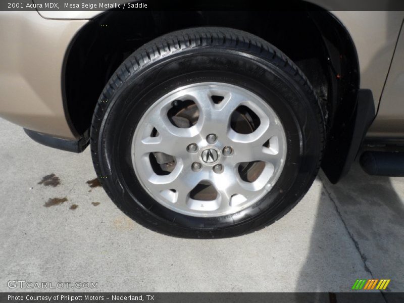 Mesa Beige Metallic / Saddle 2001 Acura MDX