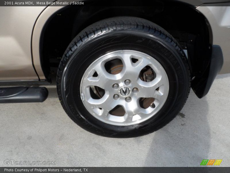 Mesa Beige Metallic / Saddle 2001 Acura MDX