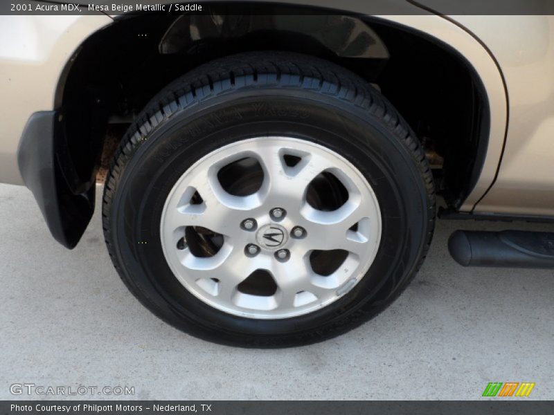 Mesa Beige Metallic / Saddle 2001 Acura MDX