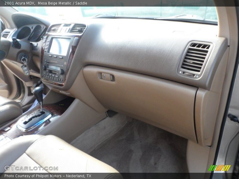 Mesa Beige Metallic / Saddle 2001 Acura MDX