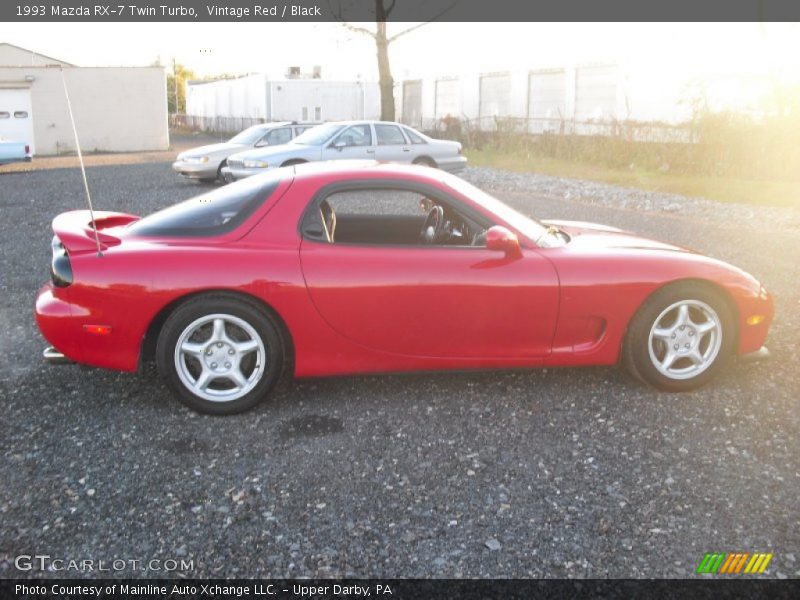Vintage Red / Black 1993 Mazda RX-7 Twin Turbo