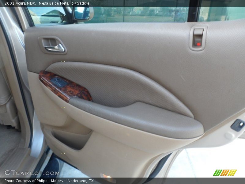 Mesa Beige Metallic / Saddle 2001 Acura MDX