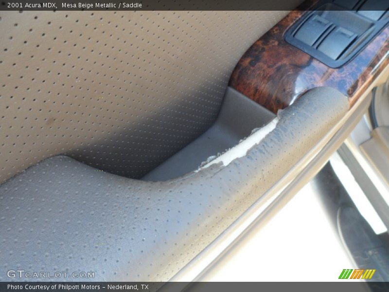 Mesa Beige Metallic / Saddle 2001 Acura MDX