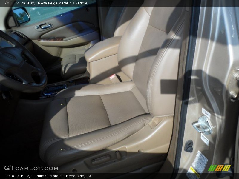 Mesa Beige Metallic / Saddle 2001 Acura MDX