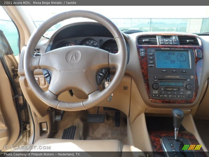 Dashboard of 2001 MDX 