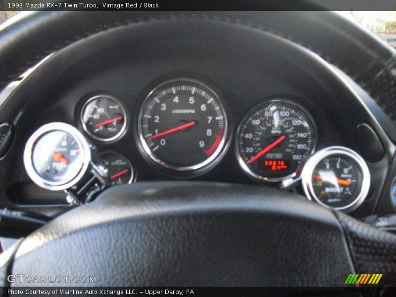 Vintage Red / Black 1993 Mazda RX-7 Twin Turbo