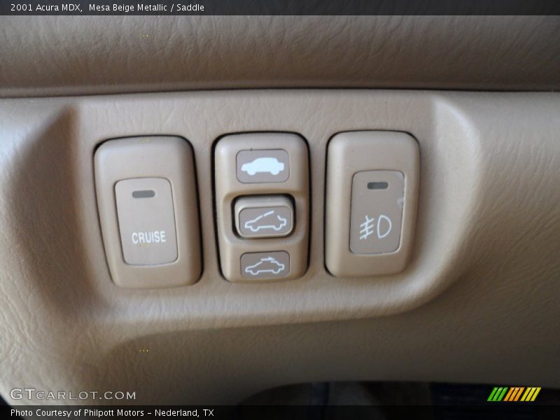 Mesa Beige Metallic / Saddle 2001 Acura MDX