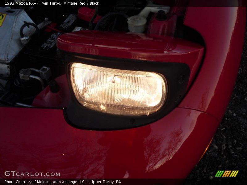 Vintage Red / Black 1993 Mazda RX-7 Twin Turbo