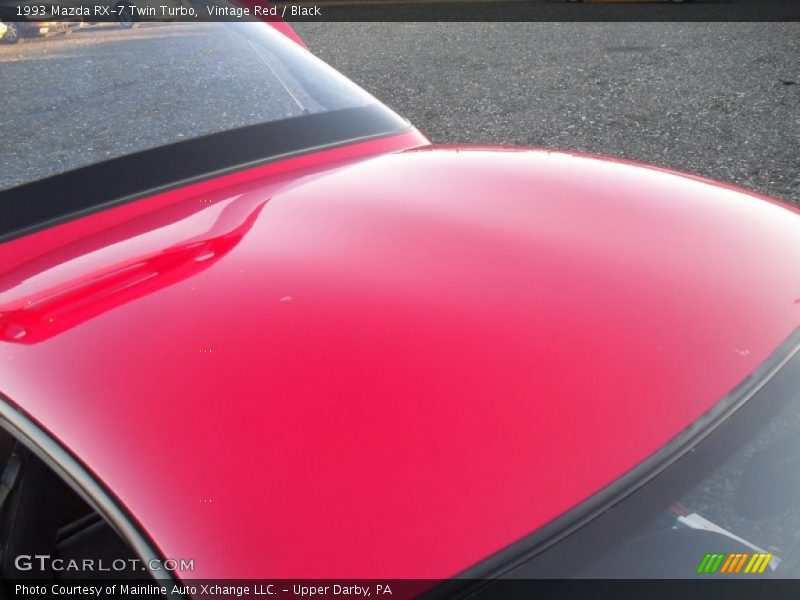 Vintage Red / Black 1993 Mazda RX-7 Twin Turbo