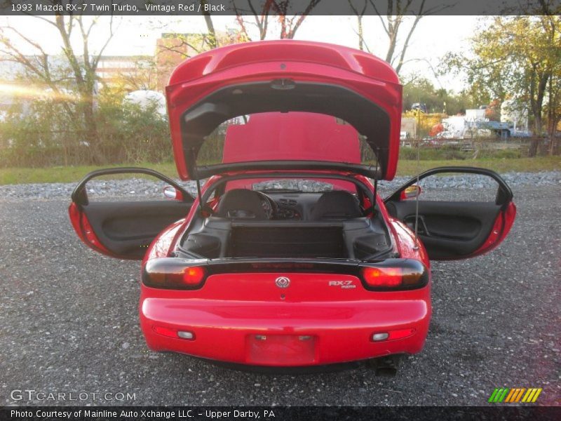 Vintage Red / Black 1993 Mazda RX-7 Twin Turbo