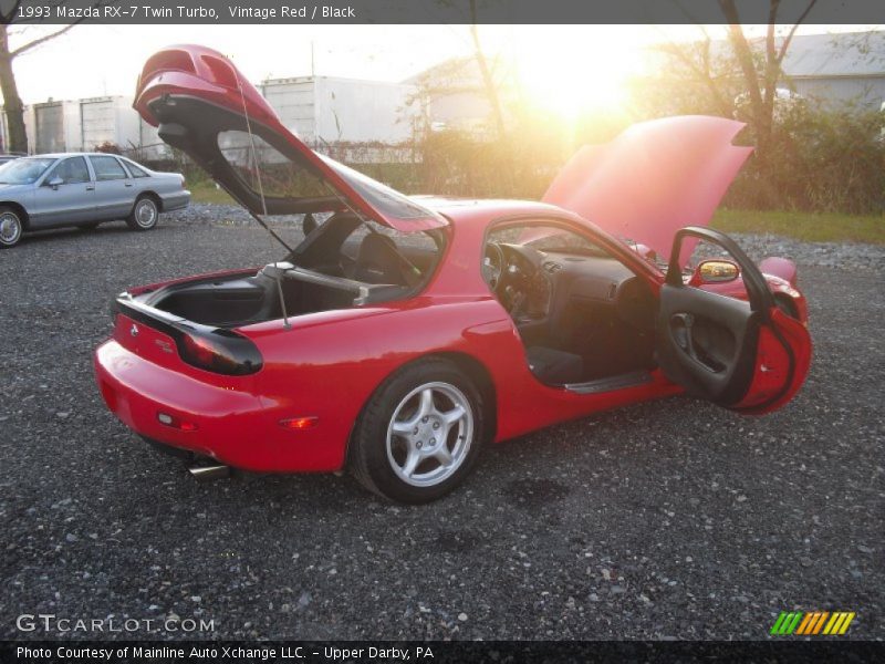 Vintage Red / Black 1993 Mazda RX-7 Twin Turbo