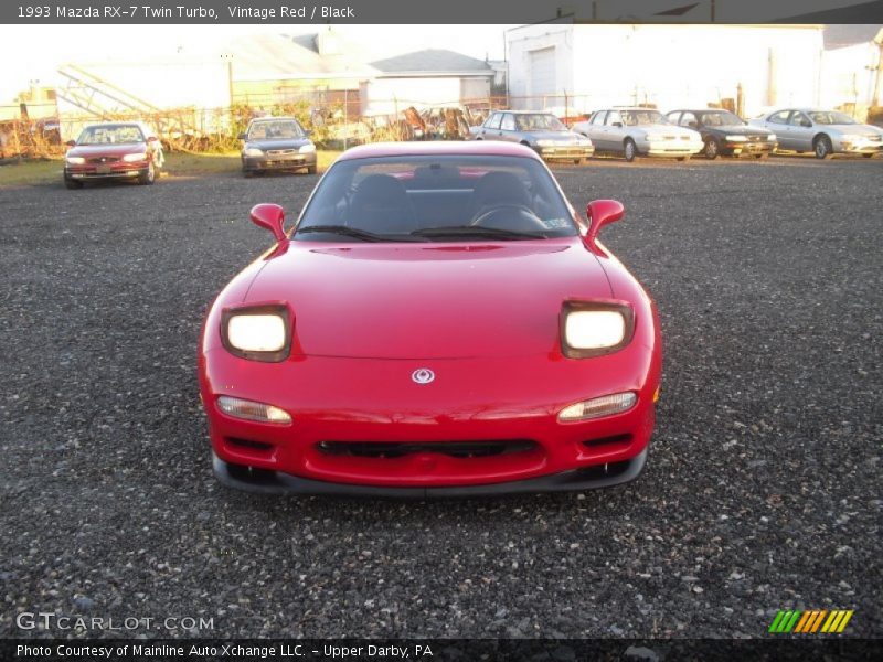 Vintage Red / Black 1993 Mazda RX-7 Twin Turbo